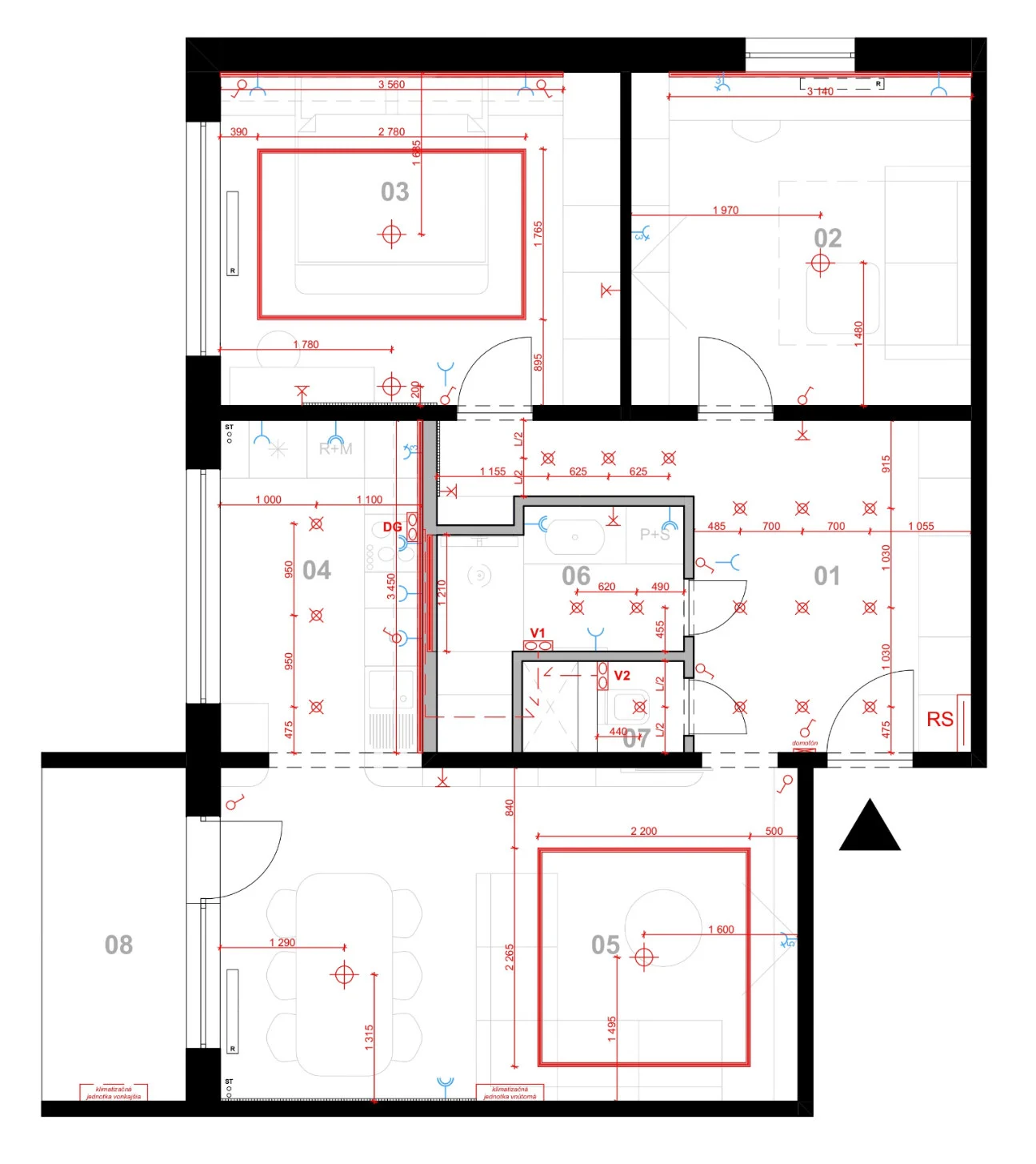 Electrical layouts