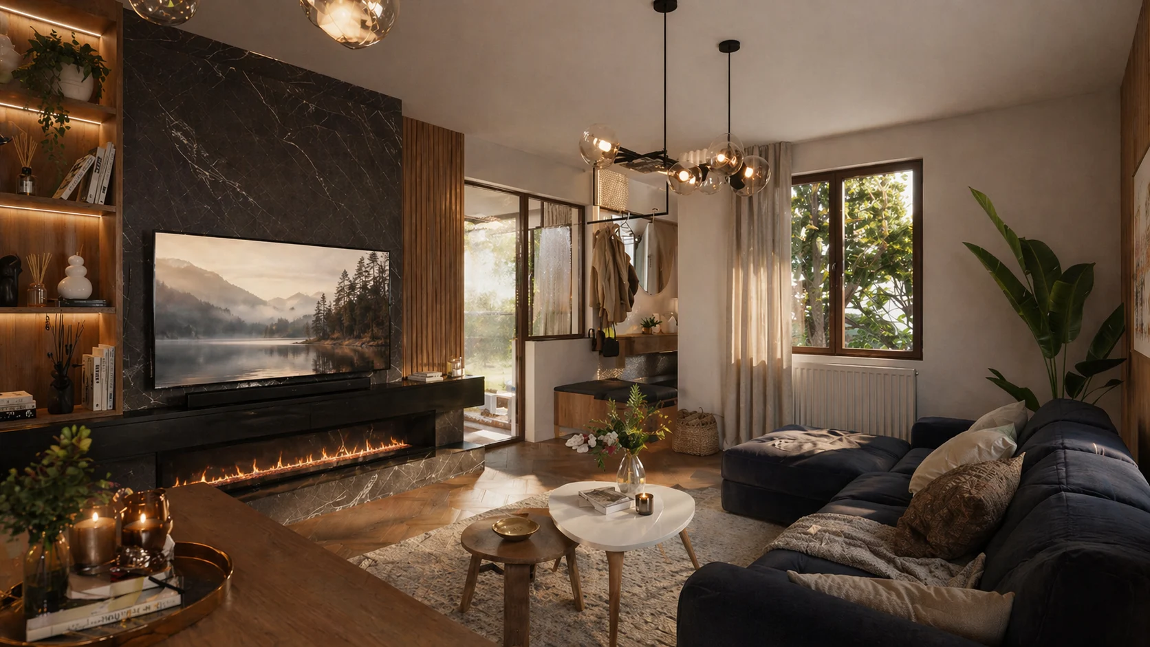LIVING ROOM / ENTRANCE HALL