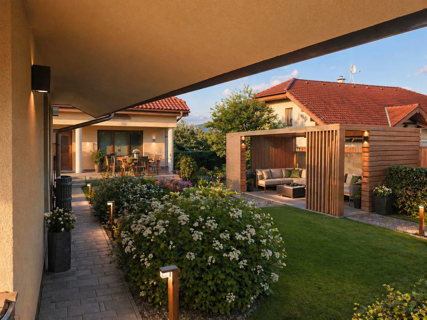 View from the front of the house