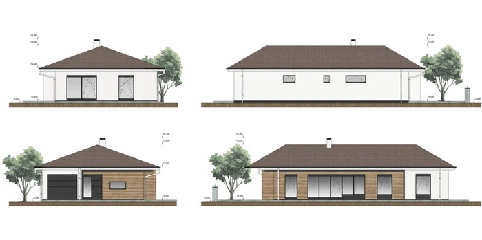 Bretejovce · exterior elevations